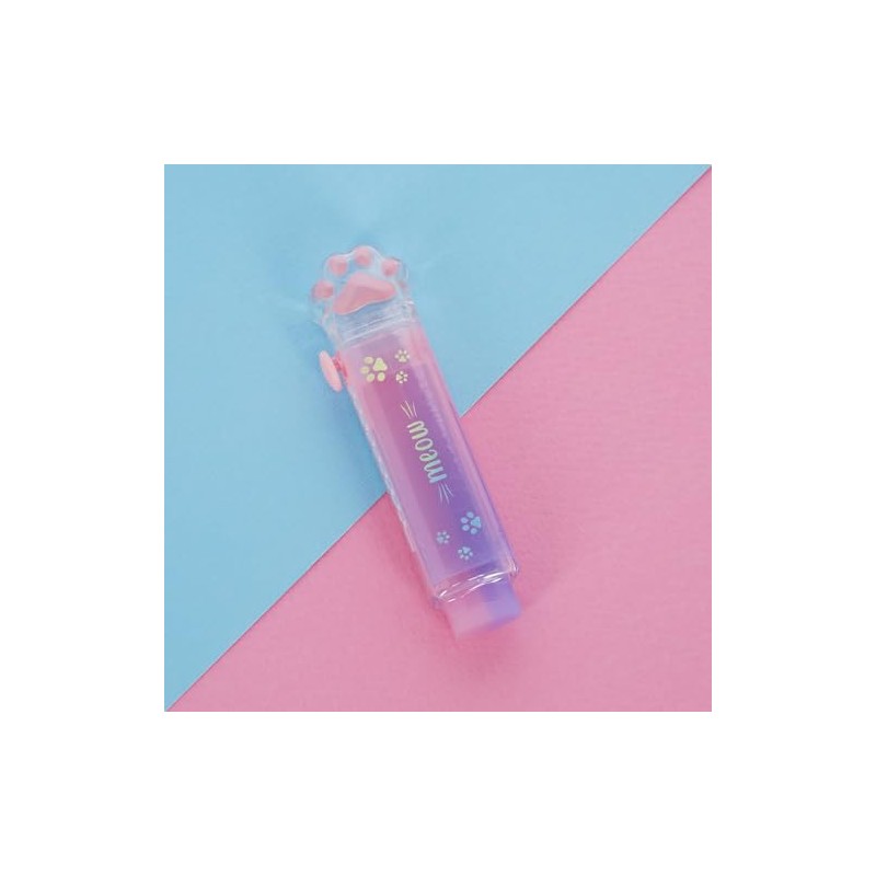 Legami - Retractable Eraser - Meow Eraser for Pencils and