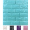 30PCS 3D Wall Panels Peel and Stick Faux Brick Wallpaper