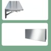 23.6 * 16in Medium Stainless Steel Folding Wall Shelf |