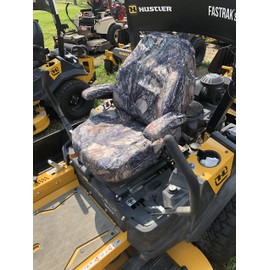 Durafit Seat Covers, Custom Fit for Hustler Fastrak SDX Zero Turn Mowers Camo Waterproof Endura Fabric