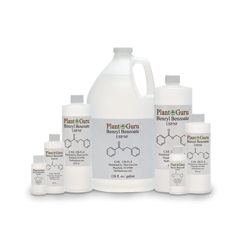 Plant Guru Benzyl Benzoate USP Grade Liquid 8 fl. oz.