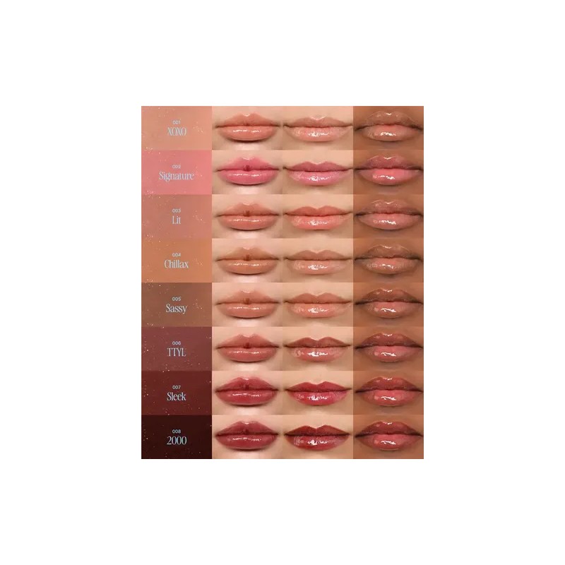 Brillo Labial Lip Chic Shimmer Gloss Moira Cosmetics Ligero