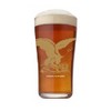 Yuengling Traditional Lager Pint Glass & Vintage Pewter Beer Bottle