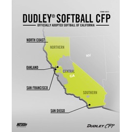 Dudley 12" CFP Leather Fastpitch Softball-12 Pack
