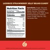 iLike! Strawberry Licorice Jelly Beans Candy, Classic Treat, 2-Pound Pack