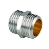 tecuro Double Nipple, Male Thread G 1/2 Inch (DN 15),