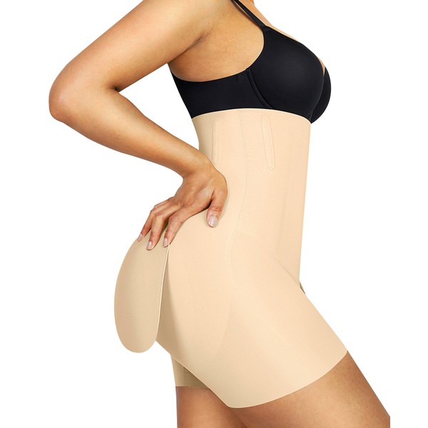 SHAPELLX High Waist Shapewear Seamless Butt Lifting Shapewear Shorts Tummy