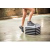 The Step Adjustable High Step Aerobic Platform with 4 Risers,