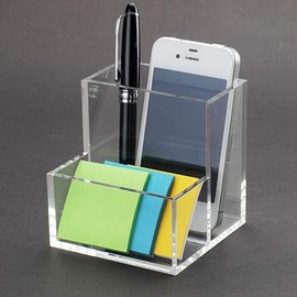 Transparent multi-purpose organizer, small items, office supplies organizer, desk / 투명 다용도 정리함 소품 사무용품 정리대 책상 데스크