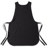 Albe T6880 Women's Work Clothes for Food and Service, Black