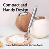 2 PCS Melon Craper Filipino Coconut Meat Scraper Stainless Steel