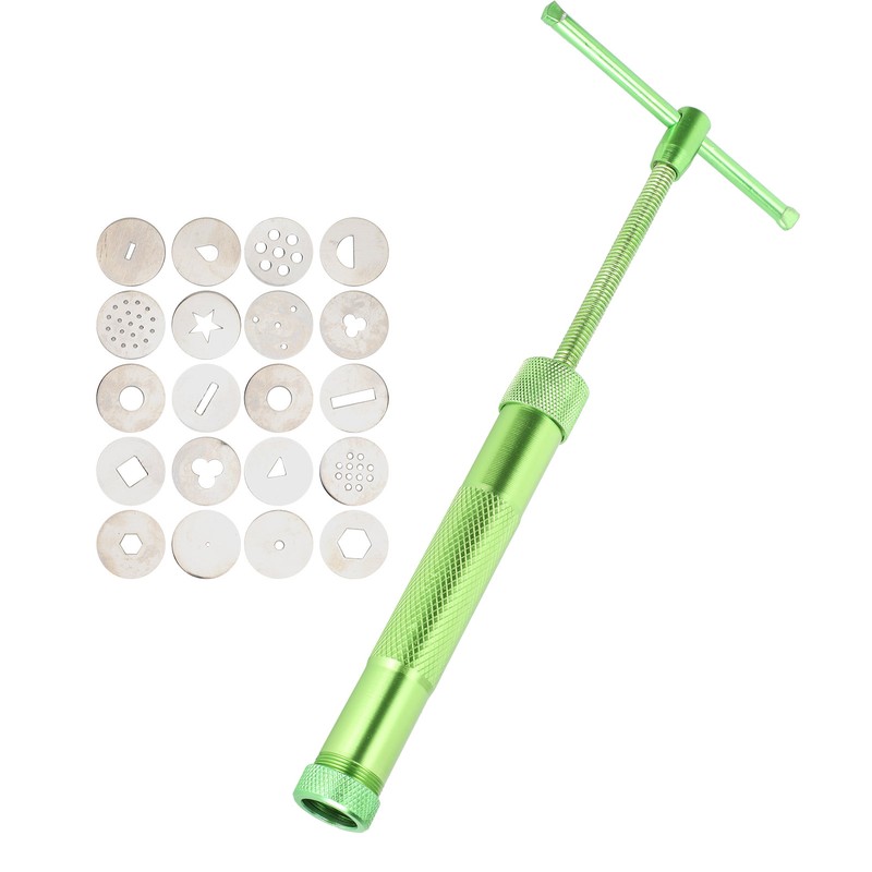 Clay Extruder Rotary Crowded Clay Mud Gun Stainless Steel Squeezer