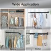 BOQORAD Clothes Drying Rack Wall Mounted,Extending Laundry Rack Wall Mount,Collapsible