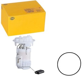 HELLA 8TF 358 305-331 Fuel Pump - Petrol Pump - Electric - 4-Pin - with Tank Sensor / with Seals