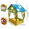 Bird Feeder - Wooden Bird Feeders for Outdoors - Decorative