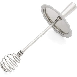 Jarware 82653 tapa de metal Mason Jar Honey Dipper, boca regular, acero inoxidable