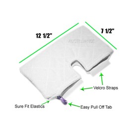 Astar ® 3 Shark Euro Pro Pocket Steam Mop Compatible Replacement Pocket Pads Europro Microfiber S3501 S3601 S3901