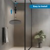 Hibbent All Metal Ceiling Mounted Shower Arm, 6 Inch Shower