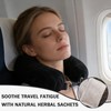 CPCOIN Travel Neck Pillows for Airplanes Stuffable Neck Pillow for
