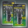 Eaxus® Set of 2 LED Torch Glow-X Professional Mini Torch