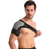 JTMKYO 1 Piece Grey Shoulder Pad, Adjustable Shoulder Support, Rotator