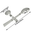 Maydahui Spoon and Fork Foldable Stainless Steel SUS 18/8（304）Salad Spork