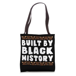 Built By Black History BHM African Pride Month Tote Bag