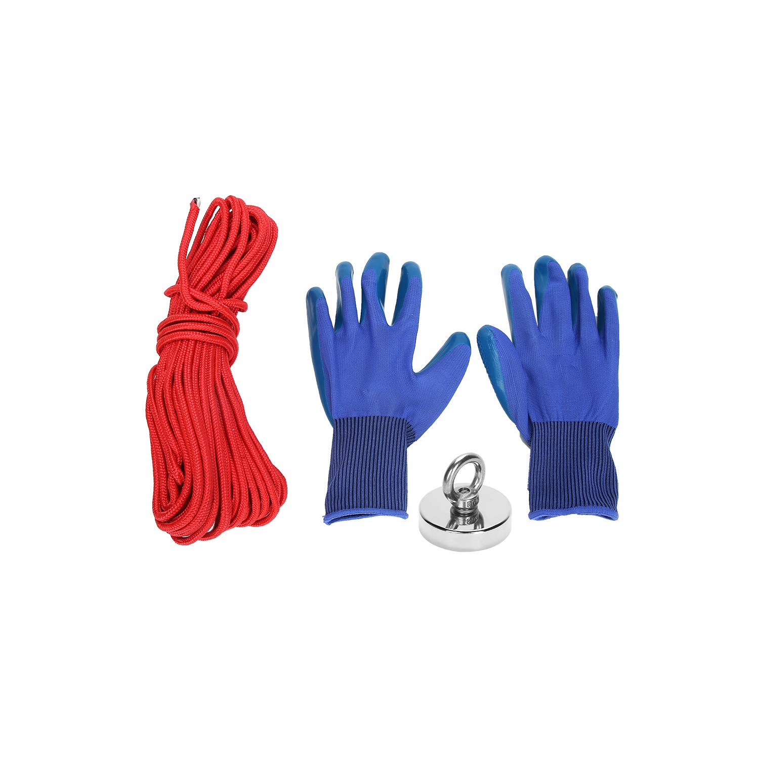 Strong Powerful Round Salvage Fishing Magnet with 20m Rope Kit for ...
