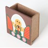 BRUBAKER Advent Calendar - Wooden Gingerbread House with 4 LED