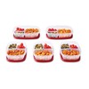 Rubbermaid EasyFindLids Meal Prep Containers 5.1 Cup Red