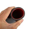 X AUTOHAUX 38mm 1.5" ID Straight Silicone Reducer Hose Silicone