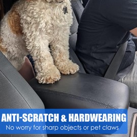 ANMOSVO Center Console Cover for 2015-2019 Hyundai Sonata - Anti-Scratch & Durable Middle Console Cover for Hyundai Sonata 2015 2016 2017 2018 2019 Interior Accessories