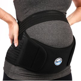 VITALWORXX® Schwangerschafts-Stützgürtel MIT GEBRAUCHSANLEITUNG, Schwangerschaftsgurt, Bauchgurt für die Schwangerschaft, stützt den Bauch, die Taille und den Rücken