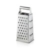 WAS Germany Square Grater - Ideal for Parmesan or Vegetables
