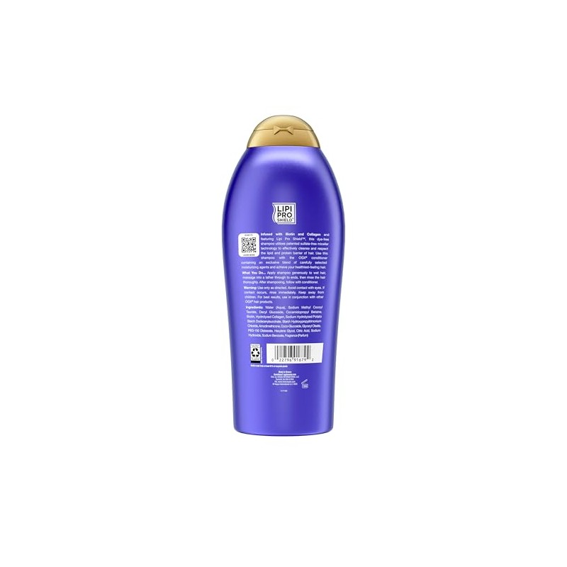 OGX Thick & Full + Biotin and Collagen Shampoo, 25.4