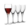 Luigi Bormioli Set of 4 Michelangelo Mastrepiece Wine Glasses, 8-Oz.