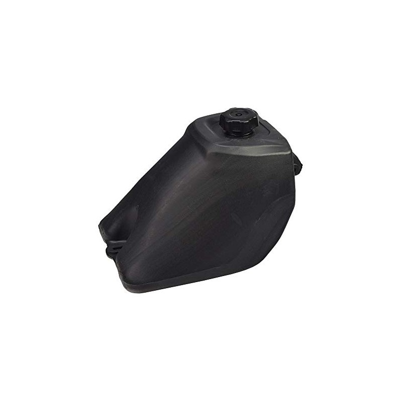 AlveyTech Black Plastic Fuel Tank with Petcock Valve for 90cc