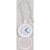 Our White Bathroom Shower Rope Clock with a Clear Easy