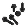 CONPHERON Flange Screws Flange Hex Bolts M8x25mm (Fully Threaded) High