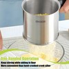 Flour Sifter for Baking,Thickened Premium Stainless Steel Flour Sifter with