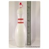 Large Bowling Pin Water Bottle - 32 ounce (White Birthday)