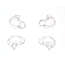 Plastic Replacement Left Right Earphone House Shell Case Cover for SE846 Headphone Repair Parts (Clear)