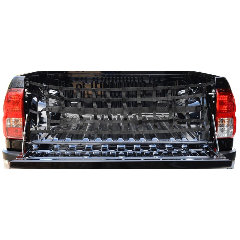 Hansen Styling Parts 120cm x 38cm Black Nylon Tailgate Net