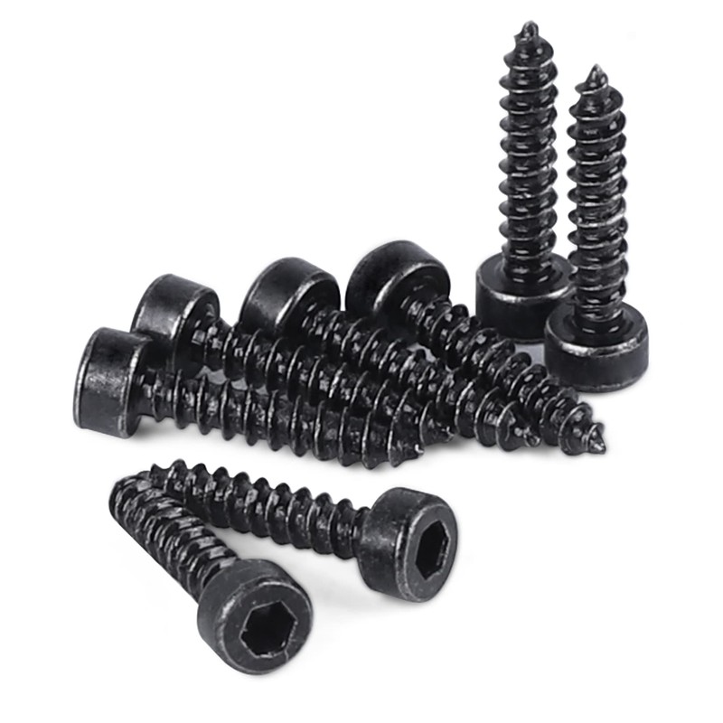 Niooliuk M2mm x 10mm Full Thread Hex Head Self Tapping
