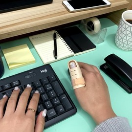 Basketball Golf Finger Joint Fixing Cover Protector Size 5 / 농구 골프 손가락 마디 고정 커버 보호대 5호