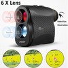 Techshining Golf Rangefinder with Slope 900m Laser Range Finder, Slope