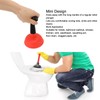 Aqur2020 Mini Plunger, Multipurpose Nonslip Handle, Ergonomic Design, Small Bathroom