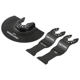 CRAFTSMAN Bi-Metal Oscillating Tool Blade for Wood and Metal, 3 Pack (CMAO552)