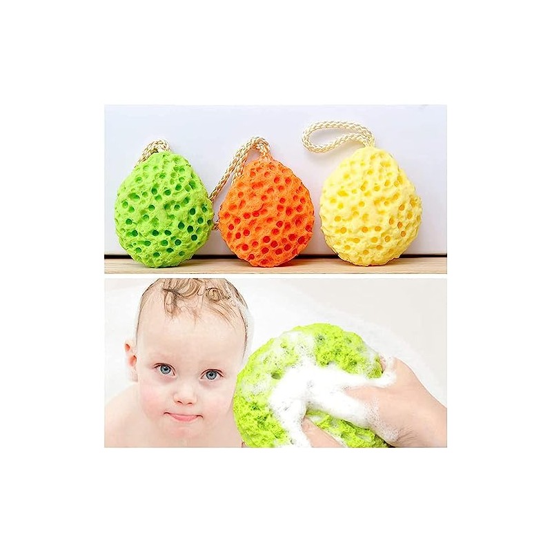 Kit de 2 Esponjas de Baño Naturales para en Forma