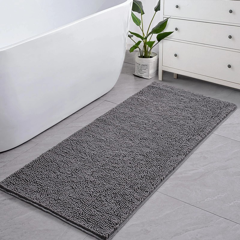 Lochas Luxury Bathroom Rug Shaggy Bath Mat 24 x 60